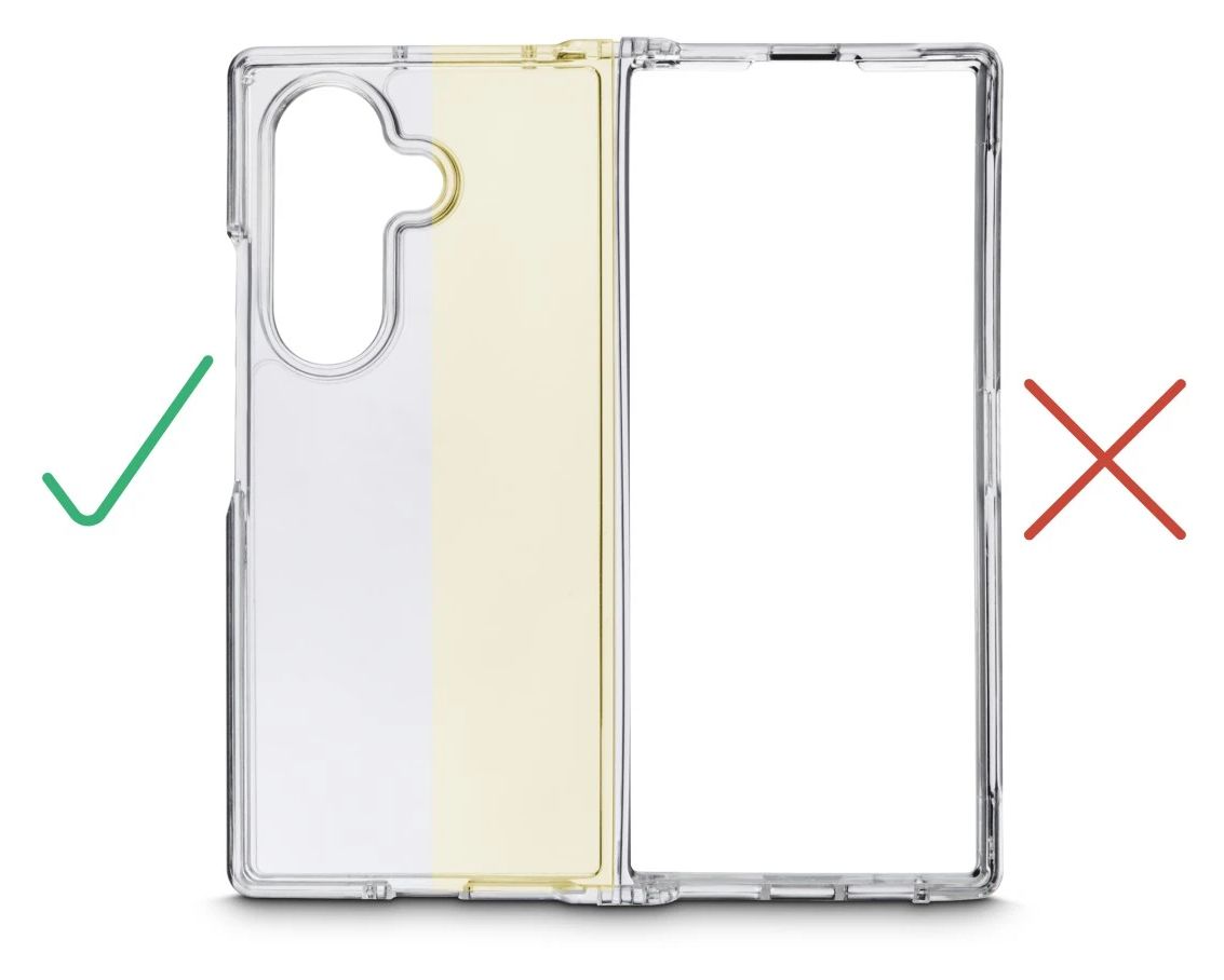 080311 Always Clear Cover für Samsung Galaxy Z Fold8 Ultra  (Transparent) 