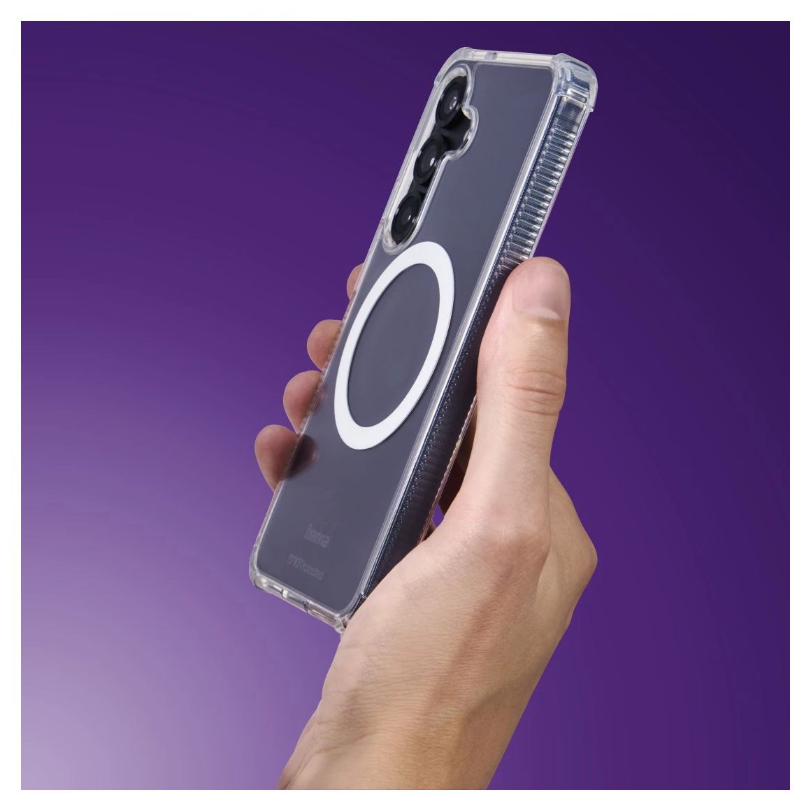 080442 Extreme Protect Cover für Samsung Galaxy S25 FE  (Transparent) 