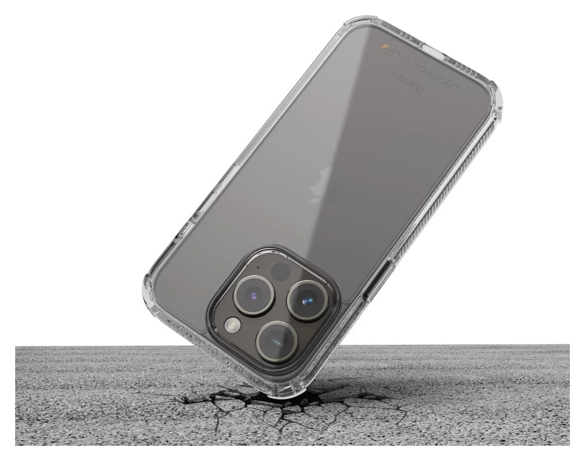 123764 Extreme Protect Cover für Apple iPhone 16 Pro  (Transparent) 