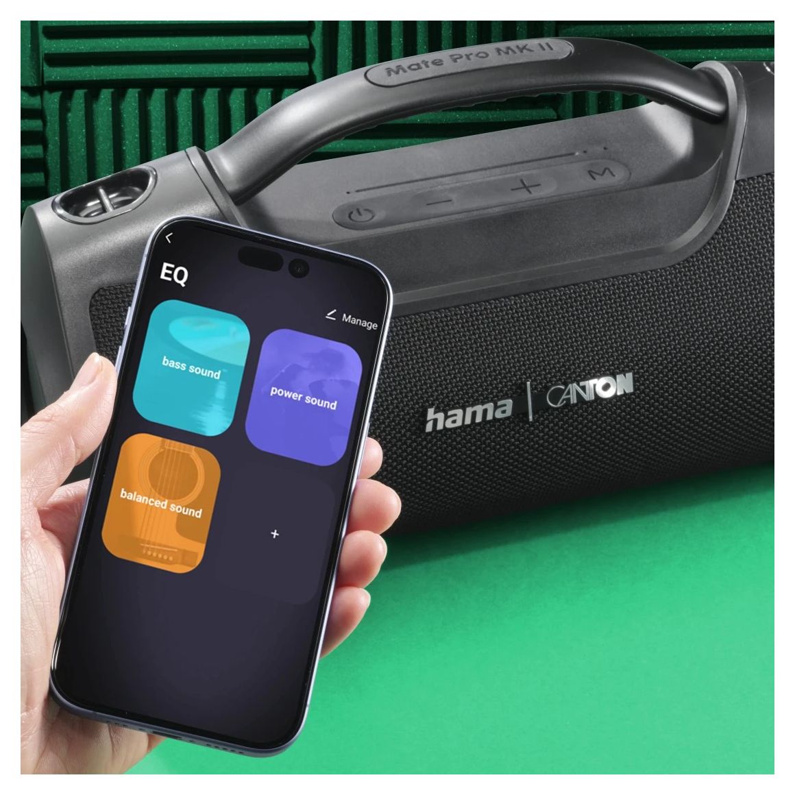 188231 Mate Pro MK II 60 W Bluetooth Lautsprecher IPX6 Laufzeit bis 16 h  (Schwarz) 