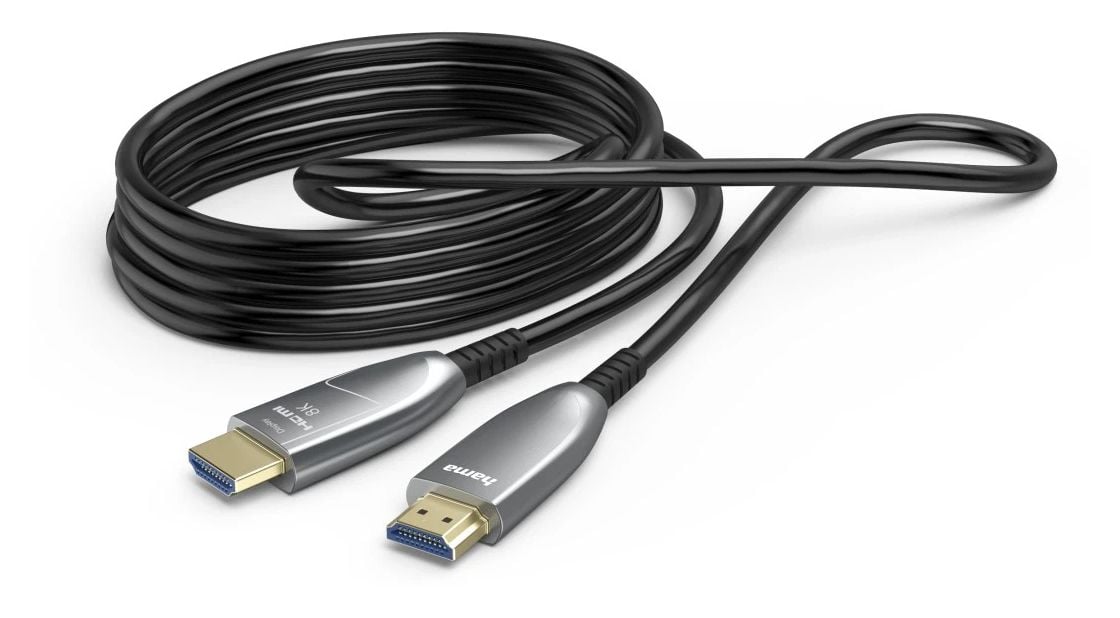 202036 48 Gbit/s Stecker Gerade HDMI auf HDMI Typ A (Standard) 20 m (Schwarz, Grau, Silber) 