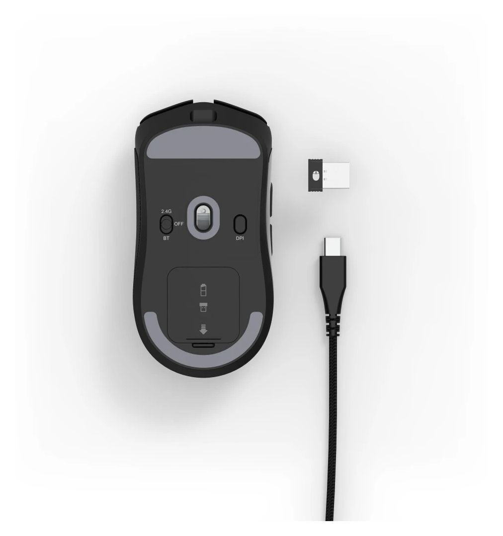 217847 Reaper 820 Wireless 26000 DPI Gaming Maus Optisch  (Schwarz) 