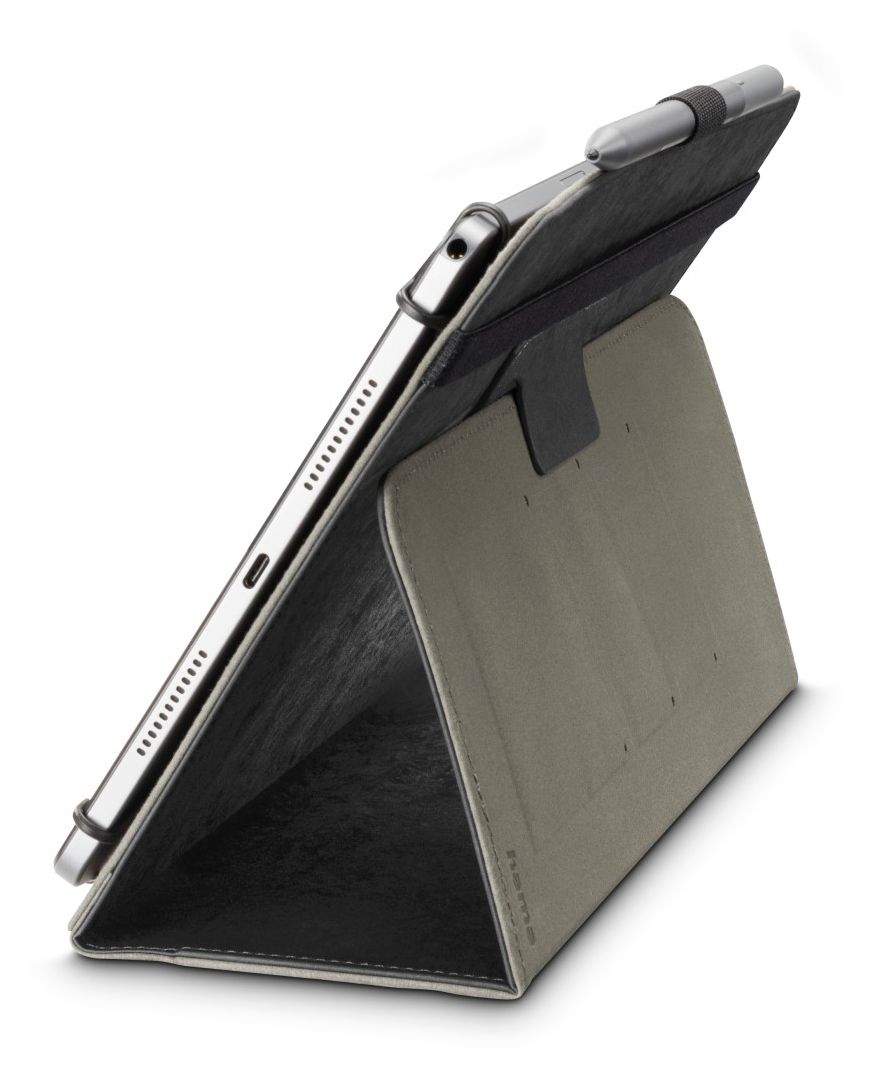 227070 Velvet Folio aus Kunststoff für Jede Marke bis 27,9 cm (11") Kratzresistent mit Elastikband (Schwarz) 