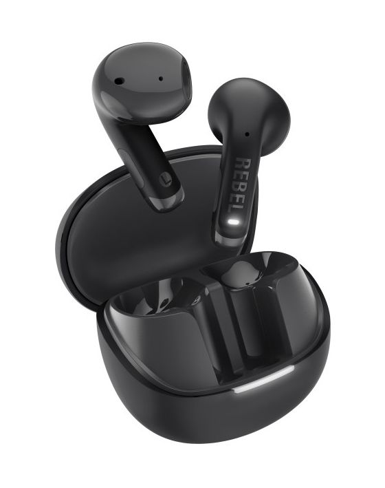 232955 Twins Core 2 In-Ear Bluetooth Kopfhörer Kabellos TWS 9 h Laufzeit IPX4 USB Typ-C  (Dunkles Grau) 