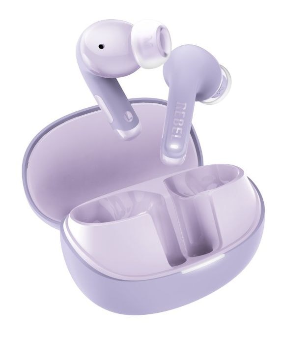 232958 Twins Fuse 2 In-Ear Bluetooth Kopfhörer Kabellos TWS IPX4 USB Typ-C  (Lila) 