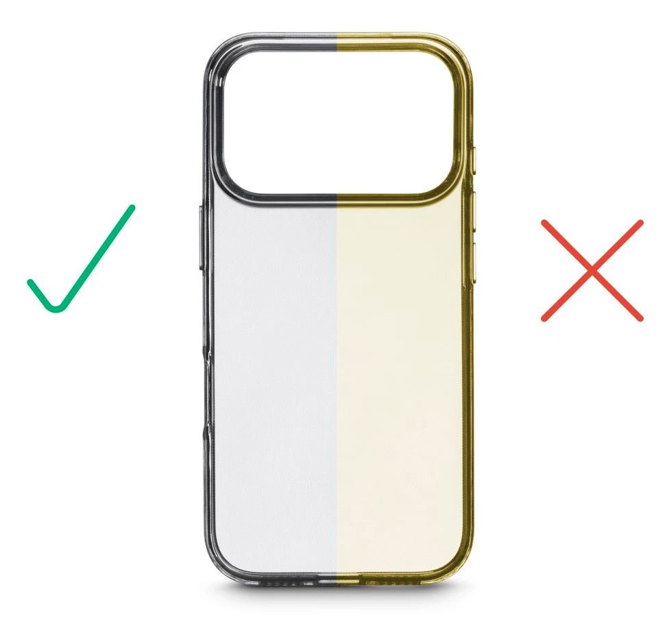 232437 Always Clear Cover für Apple iPhone 17 Pro / 18 Pro  (Transparent) 