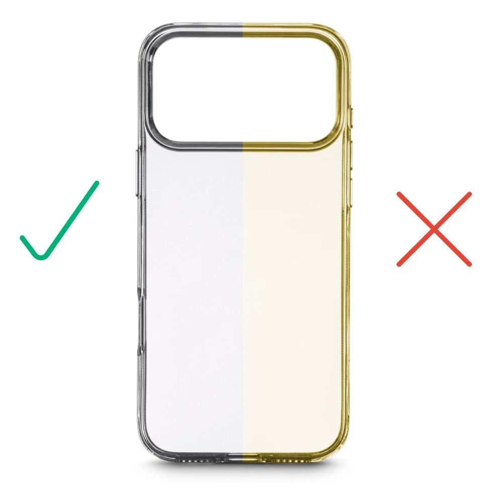 232453 Always Clear Cover für Apple iPhone 17 Pro Max / 18 Pro Max  (Transparent) 