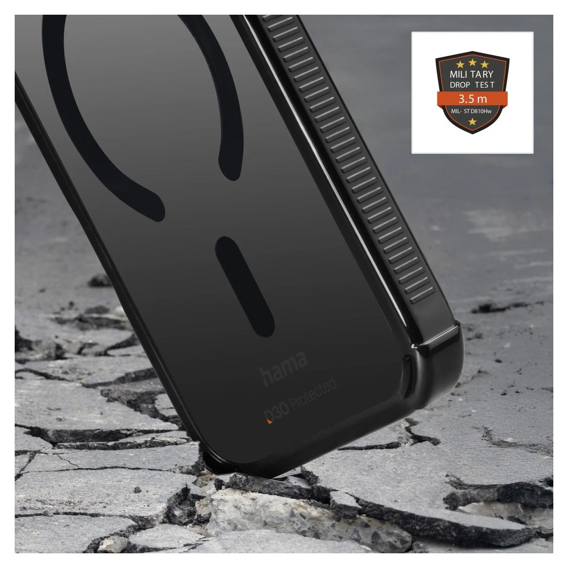 232457 Extreme Protect Cover für Apple iPhone 17 / 18 Pro Max  (Schwarz) 