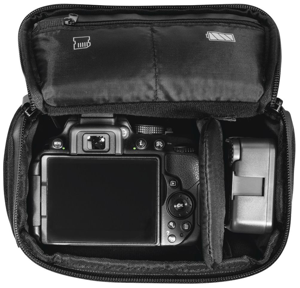 121337 Matera 110 Kameratasche für Jede Marke 155 x 100 x 130 mm (Schwarz) 