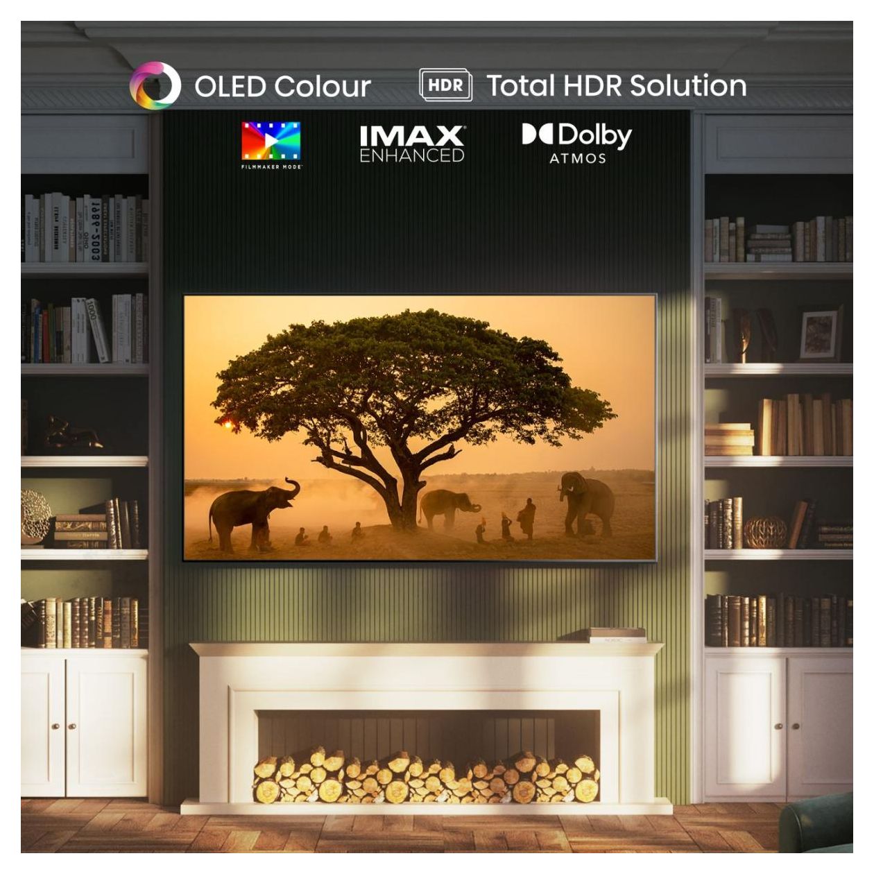 55A85N OLED 139,7 cm (55 Zoll) Fernseher 4K Ultra HD VESA 300 x 200 mm  (Schwarz, Grau) 