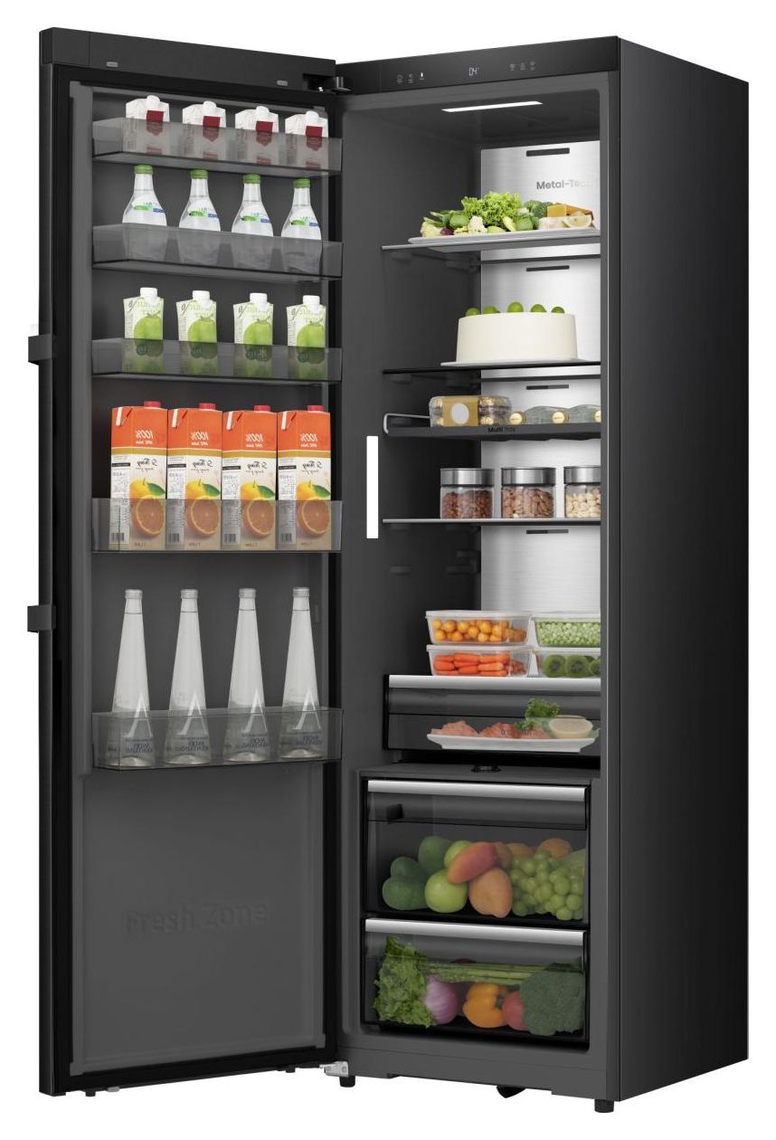 RL5K370GSFC1 372 l / 347 l Kühlschrank freistehend EEK: C 91 kWh Jahr  (Schwarz) 