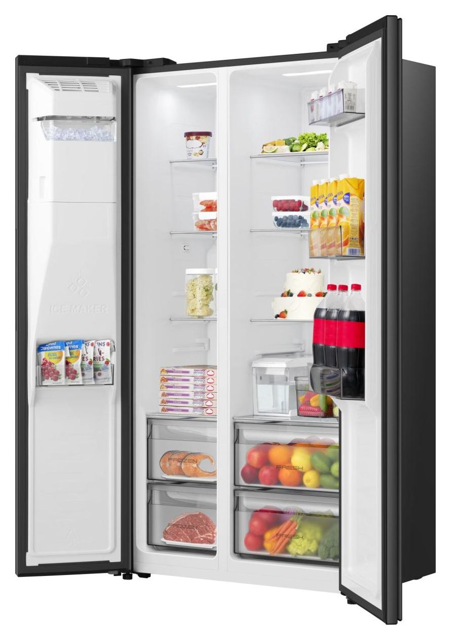 RS5P528STFE Side-by-Side Kühl-/ Gefrierkombination 347 l / 181 l 312 kWh NoFrost 1786 mm x 911 mm  (Schwarz) 