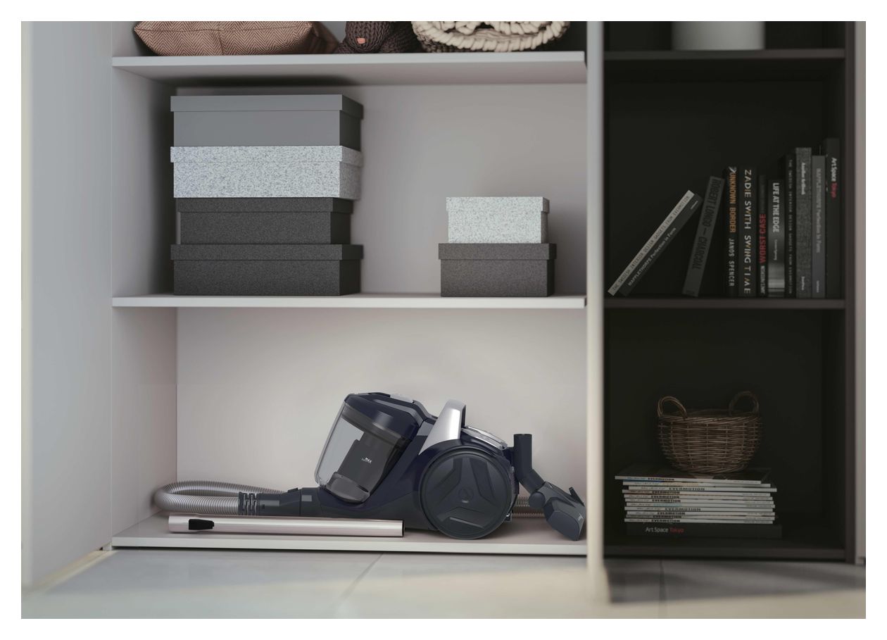 BR71_BR20 Bodenstaubsauger Beutellos 700 W EPA  (Blau) 