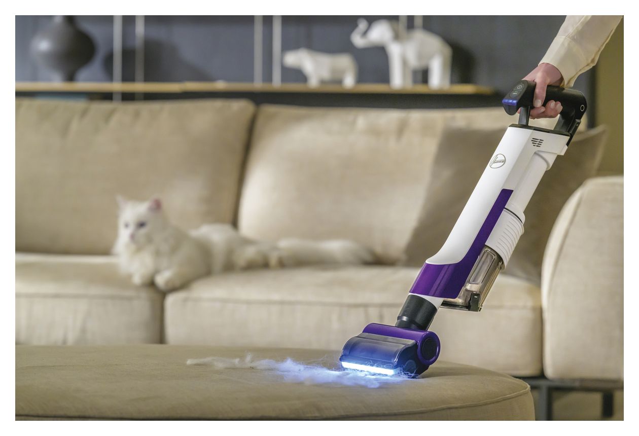 HF202P011 Handstaubsauger Beutellos bis 80 min Laufzeit 14,4 V EPA  (Violett) 