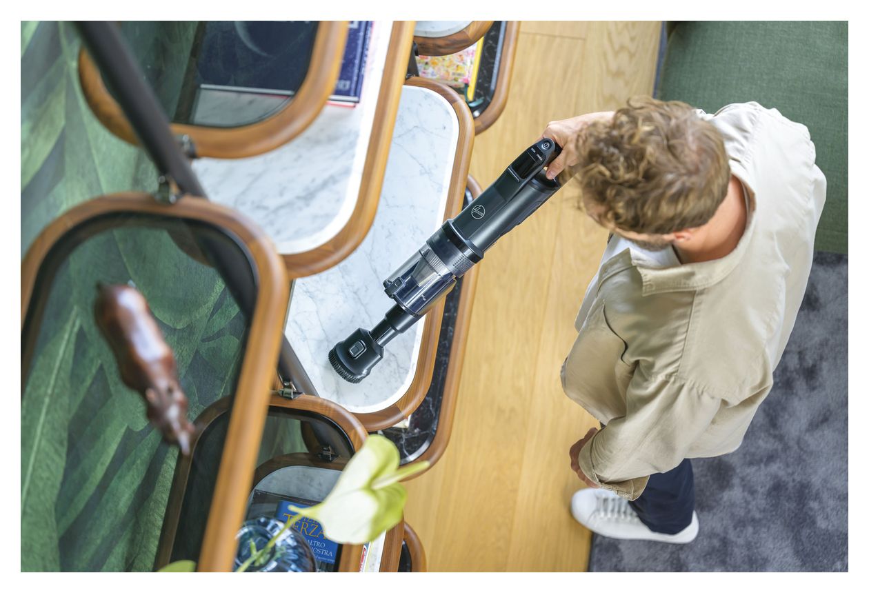 HFX10H011 Handstaubsauger Beutellos bis 30 min Laufzeit 21,6 V EPA  (Titan) 