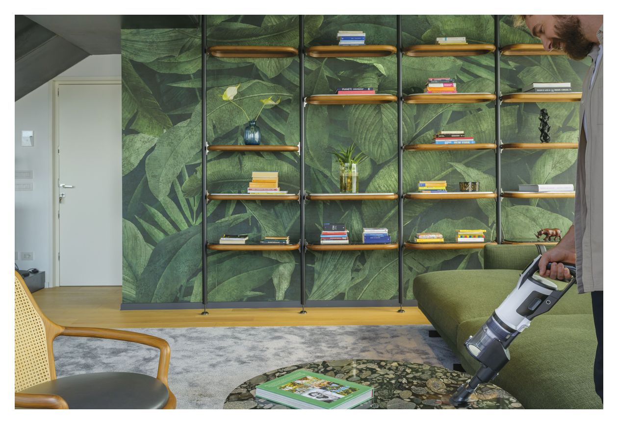 HFX20H011 Handstaubsauger Beutellos bis 60 min Laufzeit 21,6 V EPA  (Weiß) 