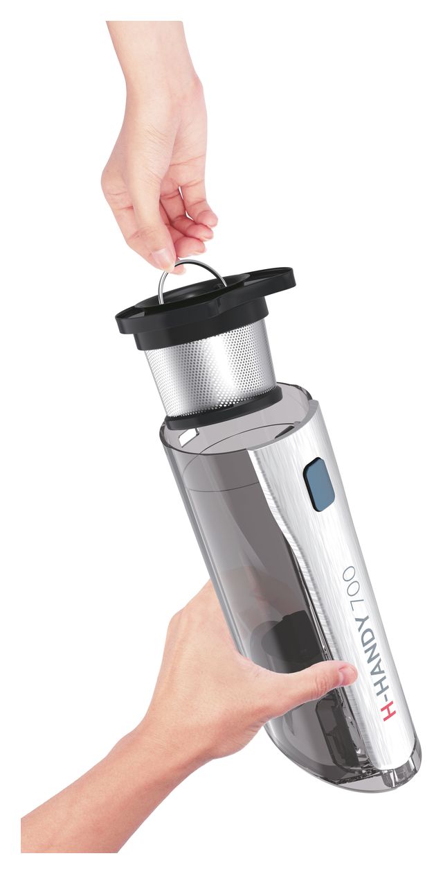 HH710BSS011 Handstaubsauger Beutellos bis 10 min Laufzeit 11,1 V EPA  (Blau) 