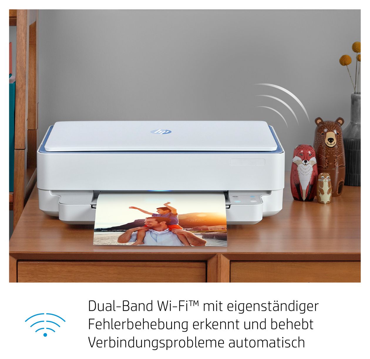Envy 6010e Wireless All-in-One Farbe Drucker, Instant Ink; Kopierer, Scanner 