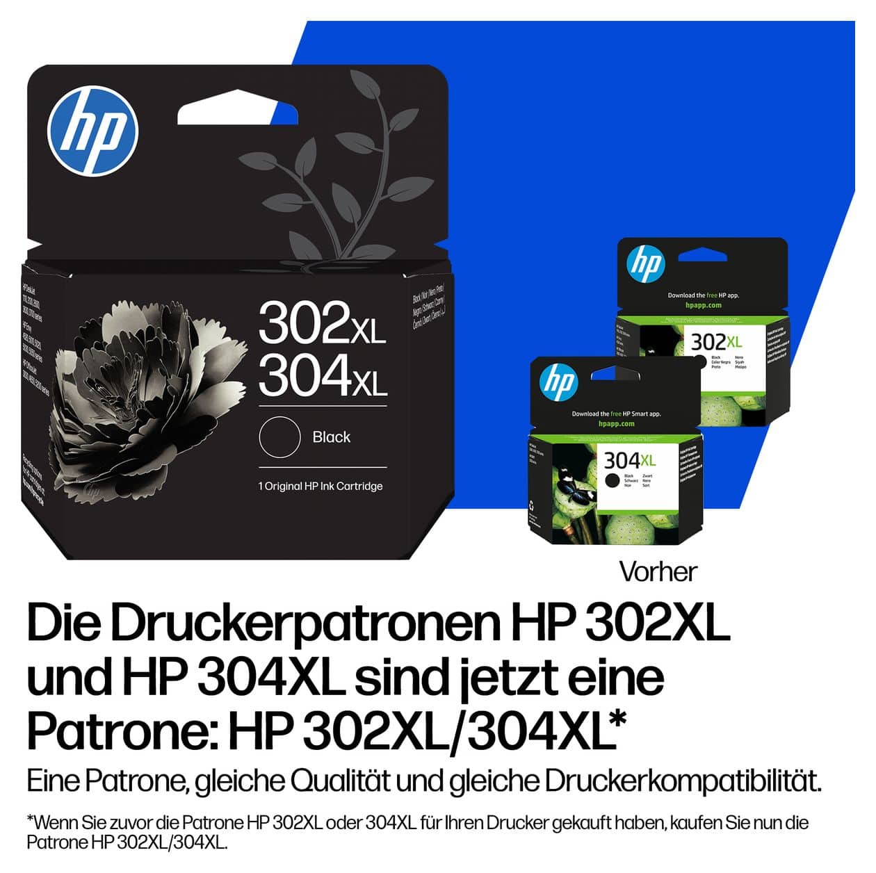 Nr.302/304 originale Druckerpatronen Schwarz, Cyan, Magenta, Gelb 120 Seiten 