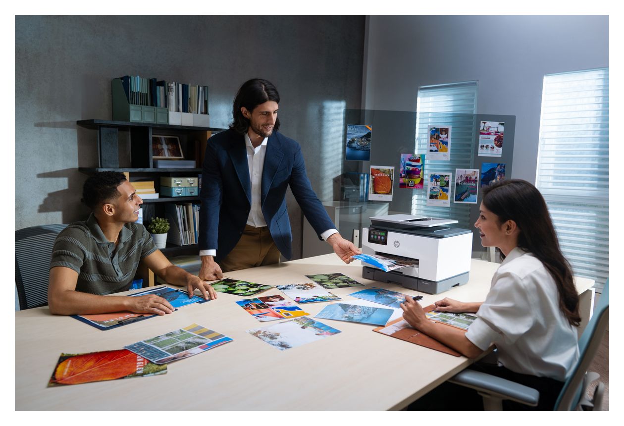 OfficeJet Pro 9132 Wireless All-in-One Farbe Drucker, Two-sided printing; Copier, Scanner 