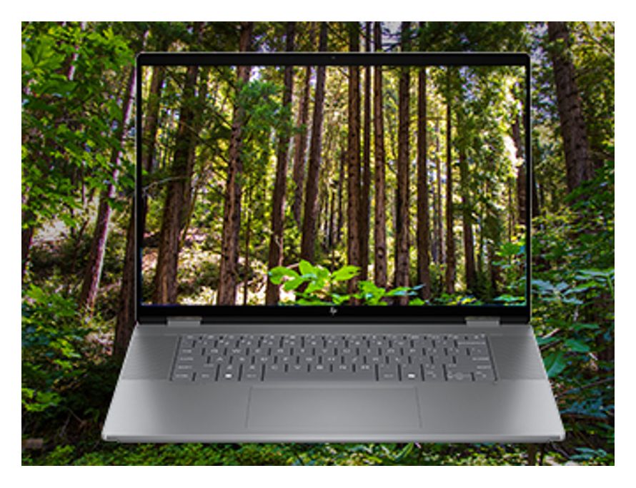 OmniBook X Flip 16-ar0677ng 2K Ultra HD Notebook 40,6 cm (16 Zoll) 2880 x 1800 Pixel 1 TB SSD Windows 11 Home AMD Ryzen 7 max. 5 GHz  (Silber) 