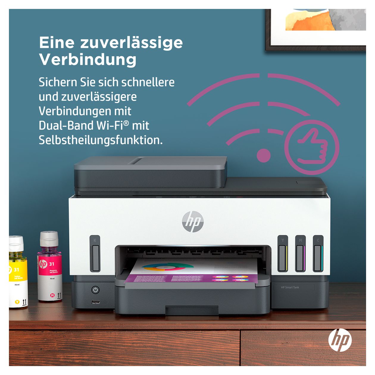 Smart Tank 7605 All in One A4 Thermal Inkjet Drucker 4800 x 1200 DPI 