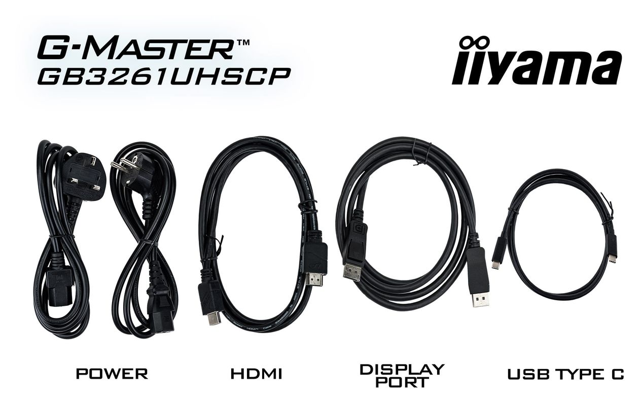 G-Master GB3261UHSCP-B1 4K Ultra HD Monitor 80 cm (31.5 Zoll) 16:9 400 cd/m²  (Schwarz) 