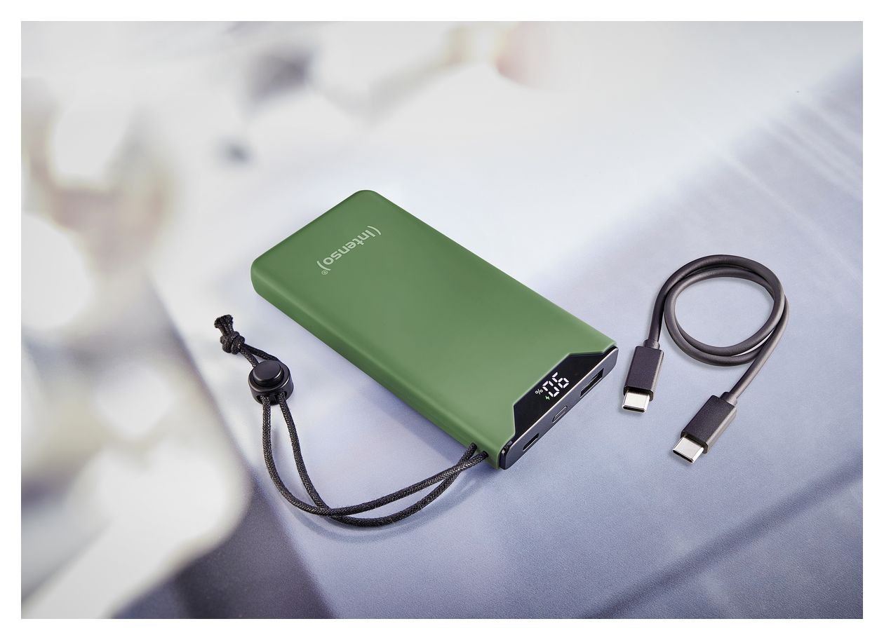 F 10000 mAh Powerbank  (Grün) 