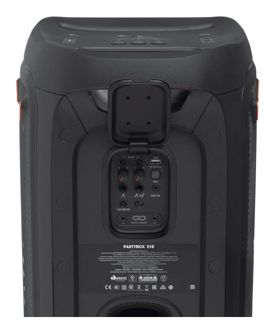 Partybox 310 240 W Bluetooth Lautsprecher IPX4 Laufzeit bis 18 h  (Schwarz) 