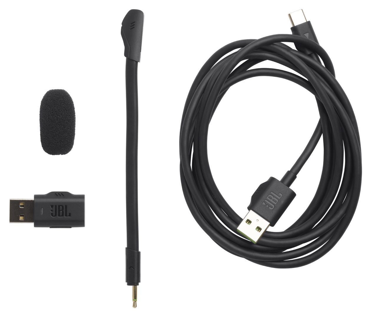 Quantum 360X Over Ear Bluetooth Kopfhörer kabellos 26 h Laufzeit USB Typ-C  (Schwarz, Grün) 