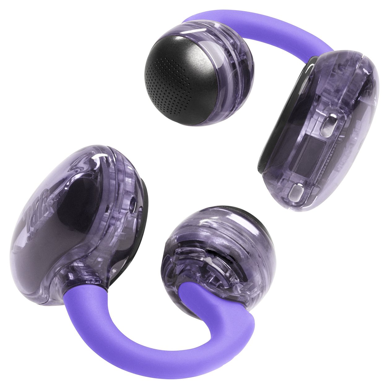 Soundgear Clips In-Ear Bluetooth Kopfhörer Kabellos TWS 8 h Laufzeit IP54  (Violett) 