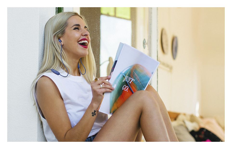 Tune 125BT In-Ear Bluetooth Kopfhörer kabellos 16 h Laufzeit USB Typ-C  (Weiß) 