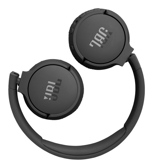 Tune 670 NC Ohraufliegender Bluetooth Kopfhörer kabelgebunden&kabellos 70 h Laufzeit USB Typ-C  (Schwarz) 