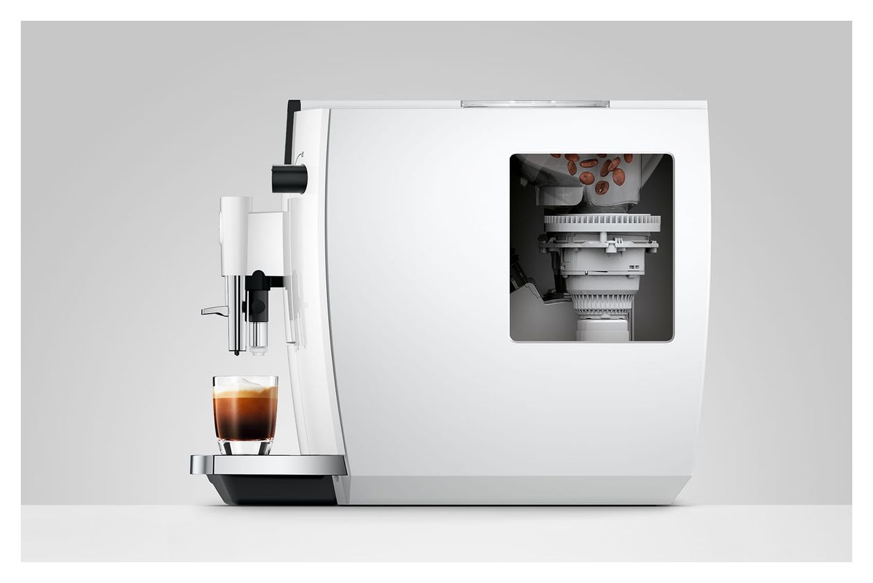 E6 Kaffeevollautomat 15 bar 1,9 l AutoClean (Piano White (ED)) 