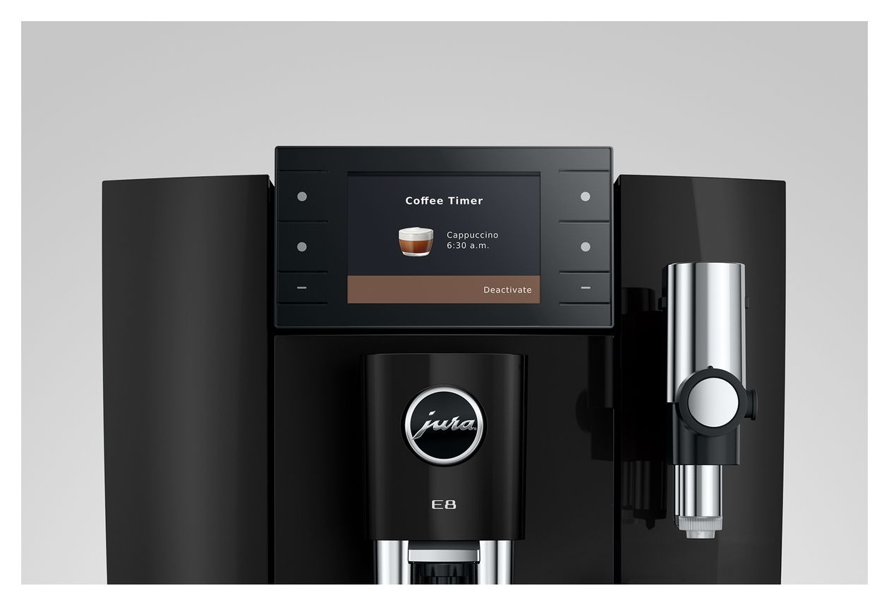 E8 Kaffeevollautomat 15 bar 1,9 l AutoClean  (Schwarz) 
