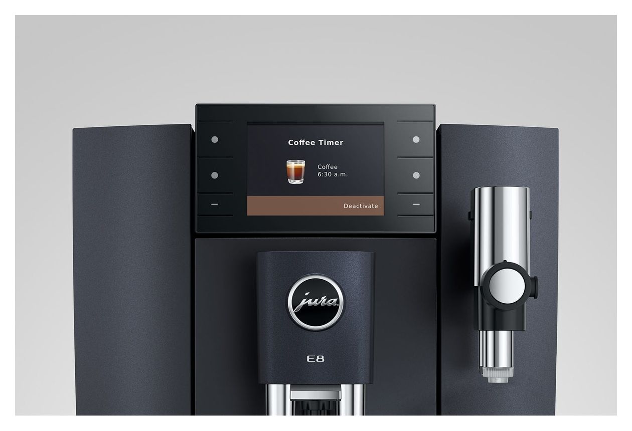 E8 Kaffeevollautomat 15 bar 1,9 l AutoClean  (Schwarz) 