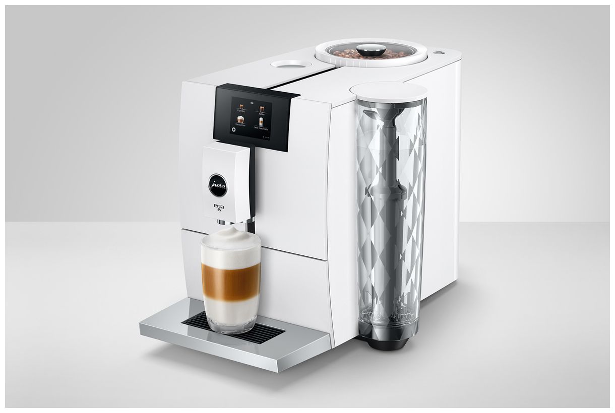 ENA8 Kaffeevollautomat 15 bar 1,1 l 125 g AutoClean (Full Nordic White (EC)) 