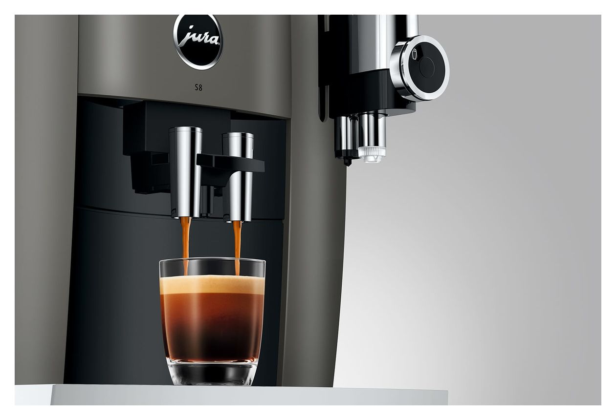S8 Kaffeevollautomat 15 bar 1,9 l 280 g AutoClean (Dark Inox) 