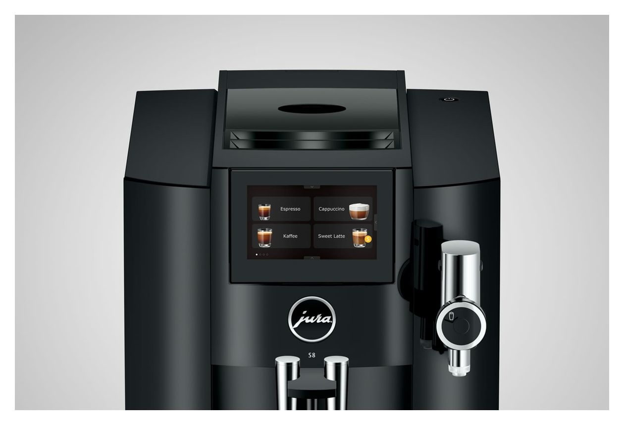 S8 Kaffeevollautomat 15 bar 1,9 l 280 g AutoClean (Piano Black) 