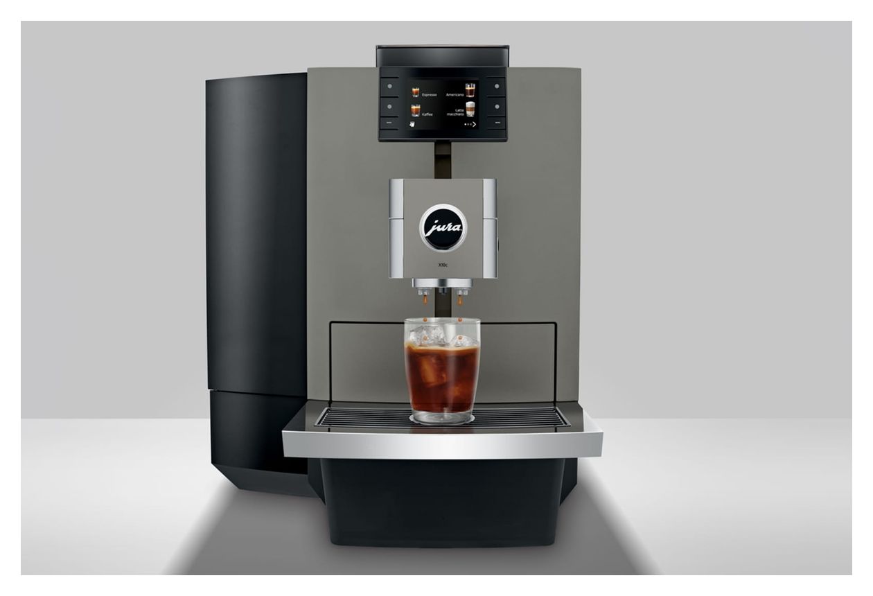 X10c Kaffeevollautomat 15 bar 2,8 l 500 g  (Schwarz, Stahl) 