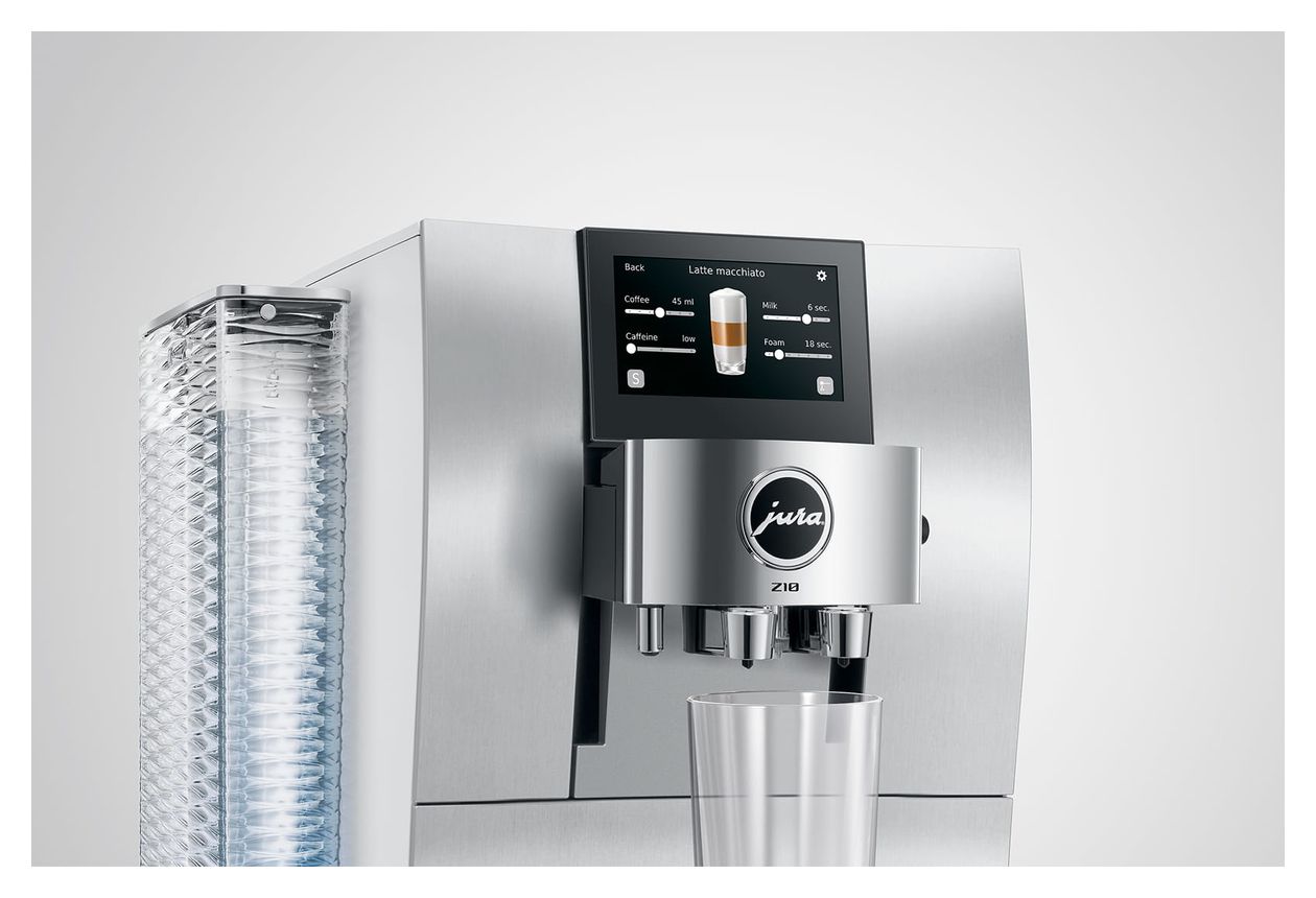 Z10 Kaffeevollautomat 15 bar 2,4 l AutoClean  (Aluminium, Weiß) 