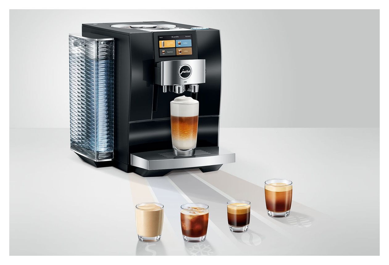 Z10 Kaffeevollautomat 15 bar 2,4 l AutoClean (Aluminium White) 