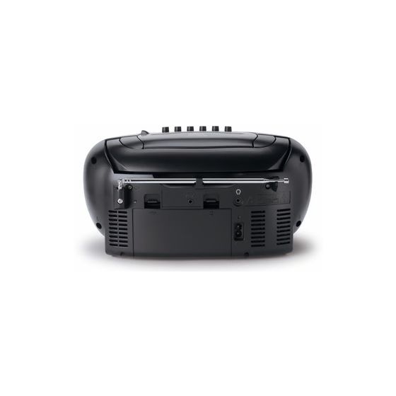 Boombox 25EX CD Player DAB+/PLL Radio  (Schwarz) 