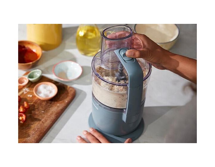 FDP23 MultiPro Go Blend 900 W Küchenmaschine 1,3 l mit Waage  (Blau) 