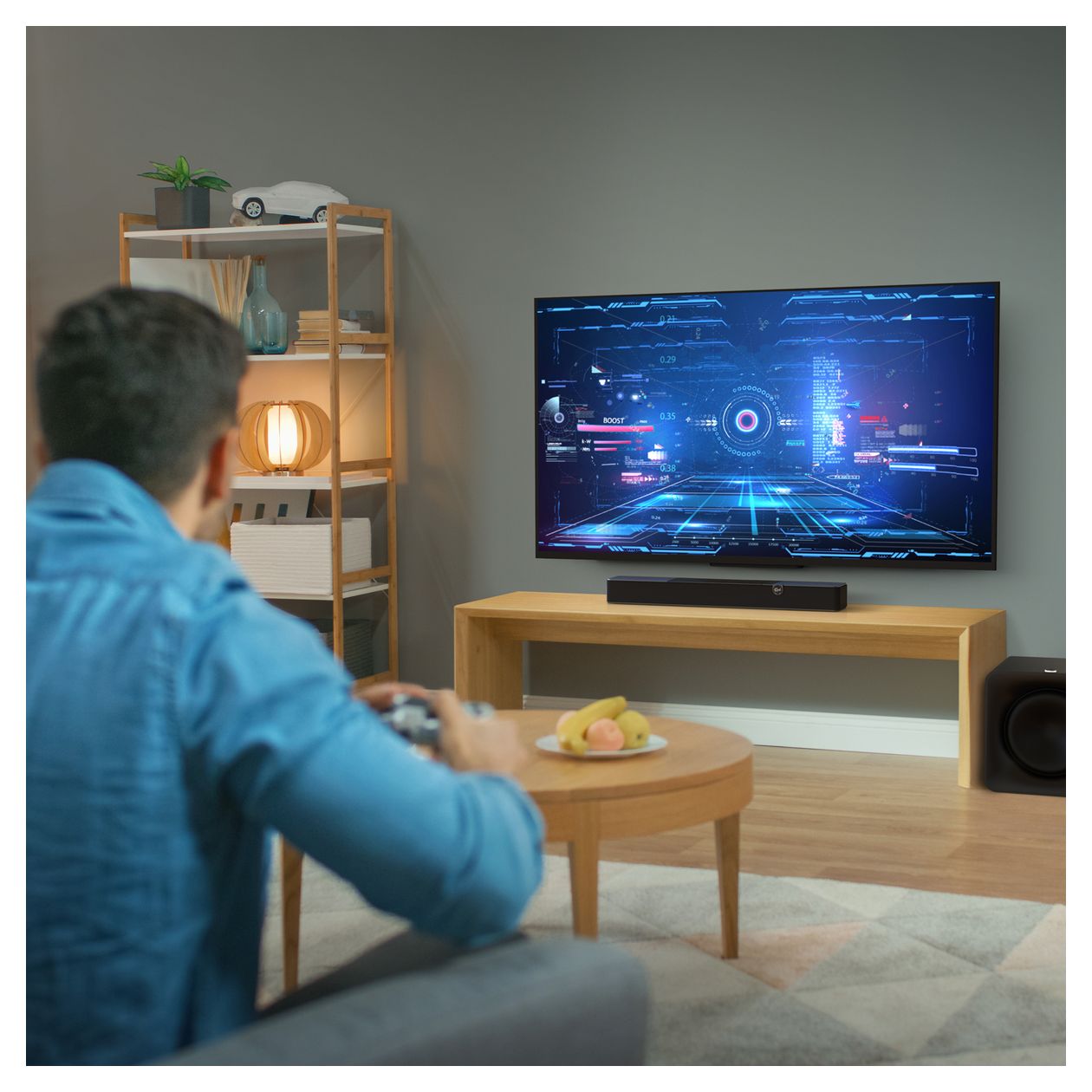 Flexus Core 100 Soundbar 100 W 2.1 Kanäle  (Schwarz) 