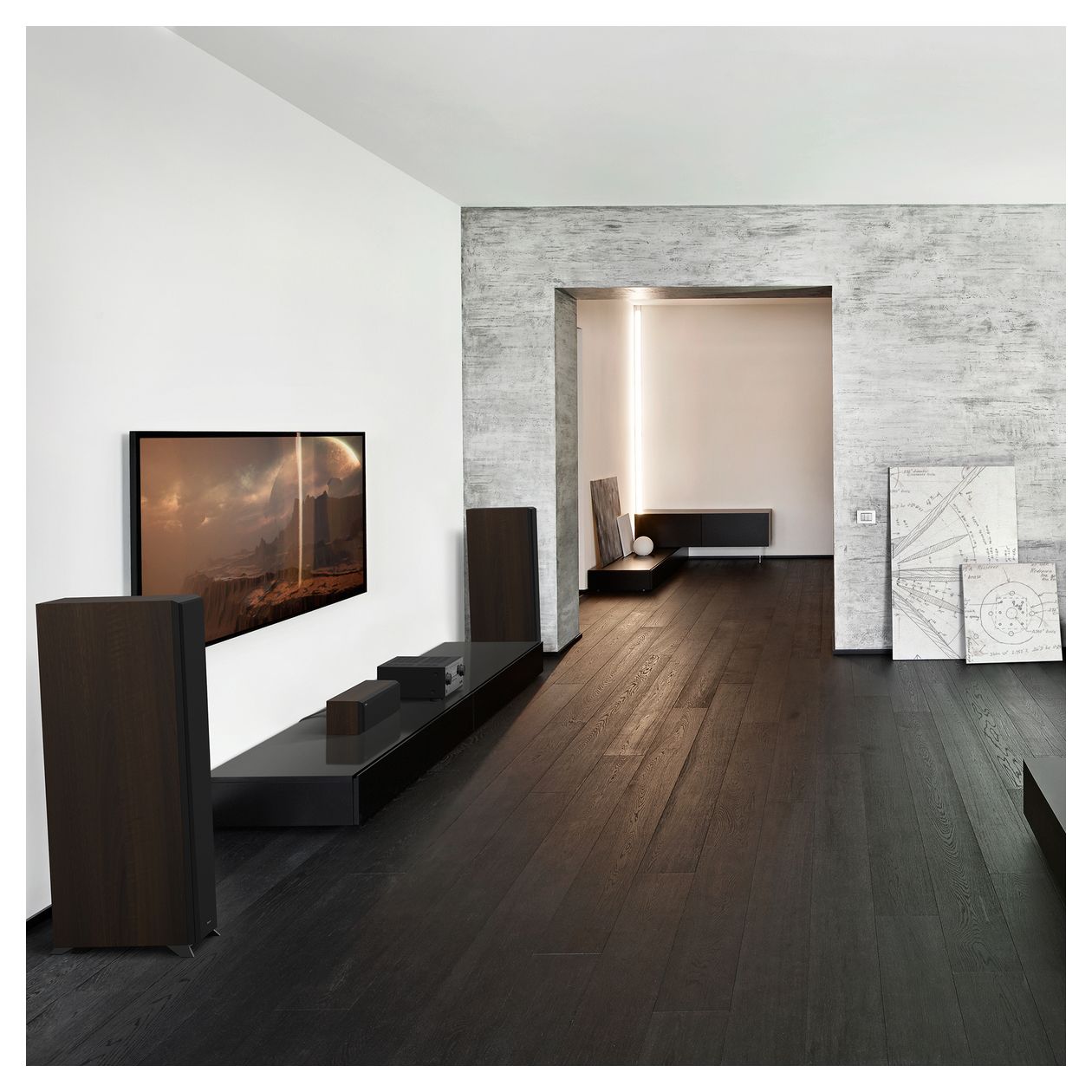 RP-404C II 125 W 2-Wege Lautsprecher  (Holz) 