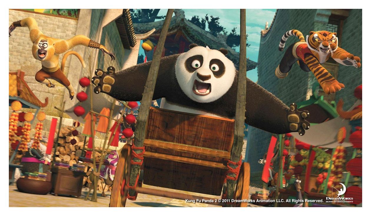 Kung Fu Panda - 1-4 Collection (Blu-Ray) 