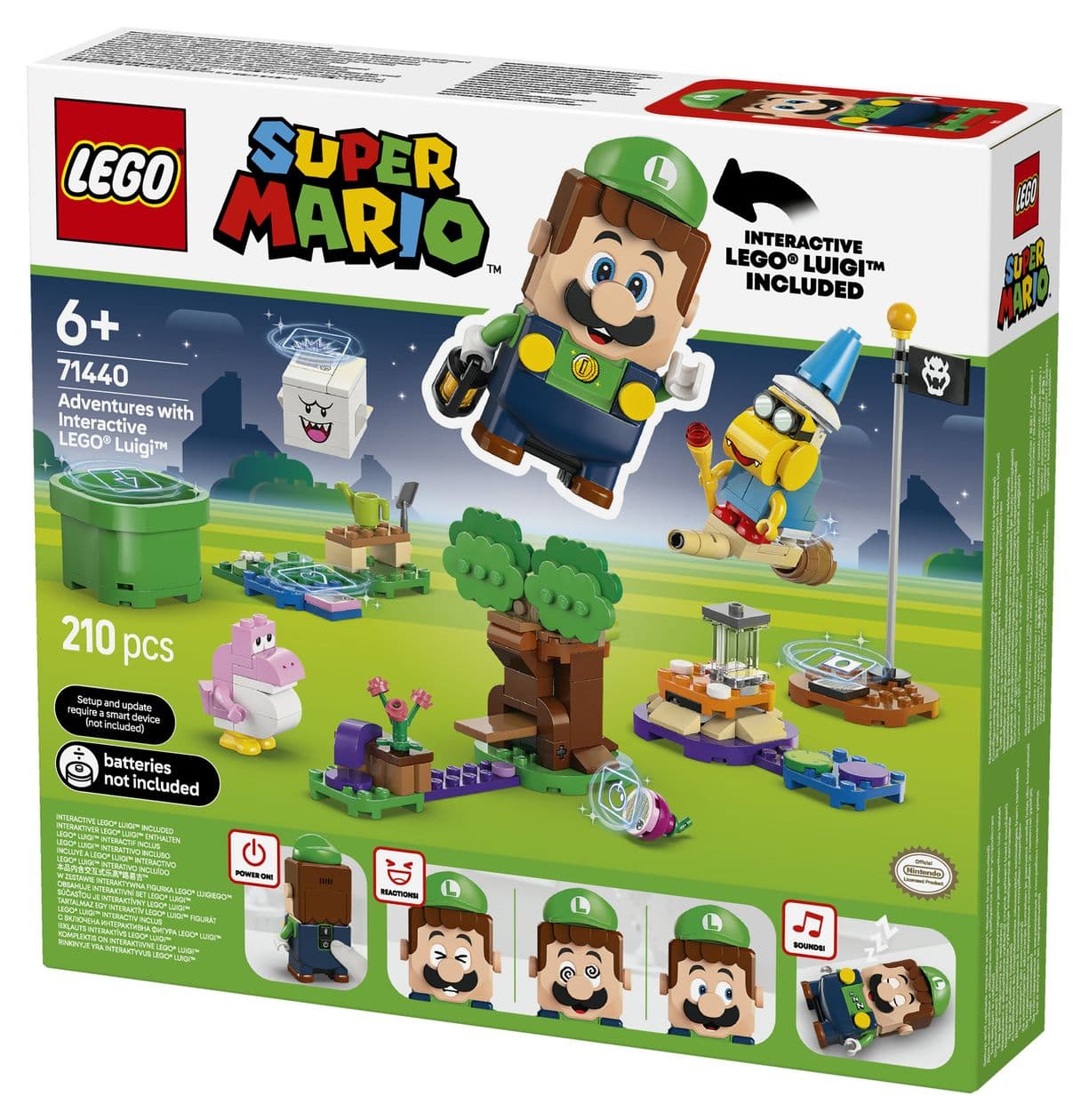 Abenteuer mit dem interaktiven LEGO® Luigi™ 