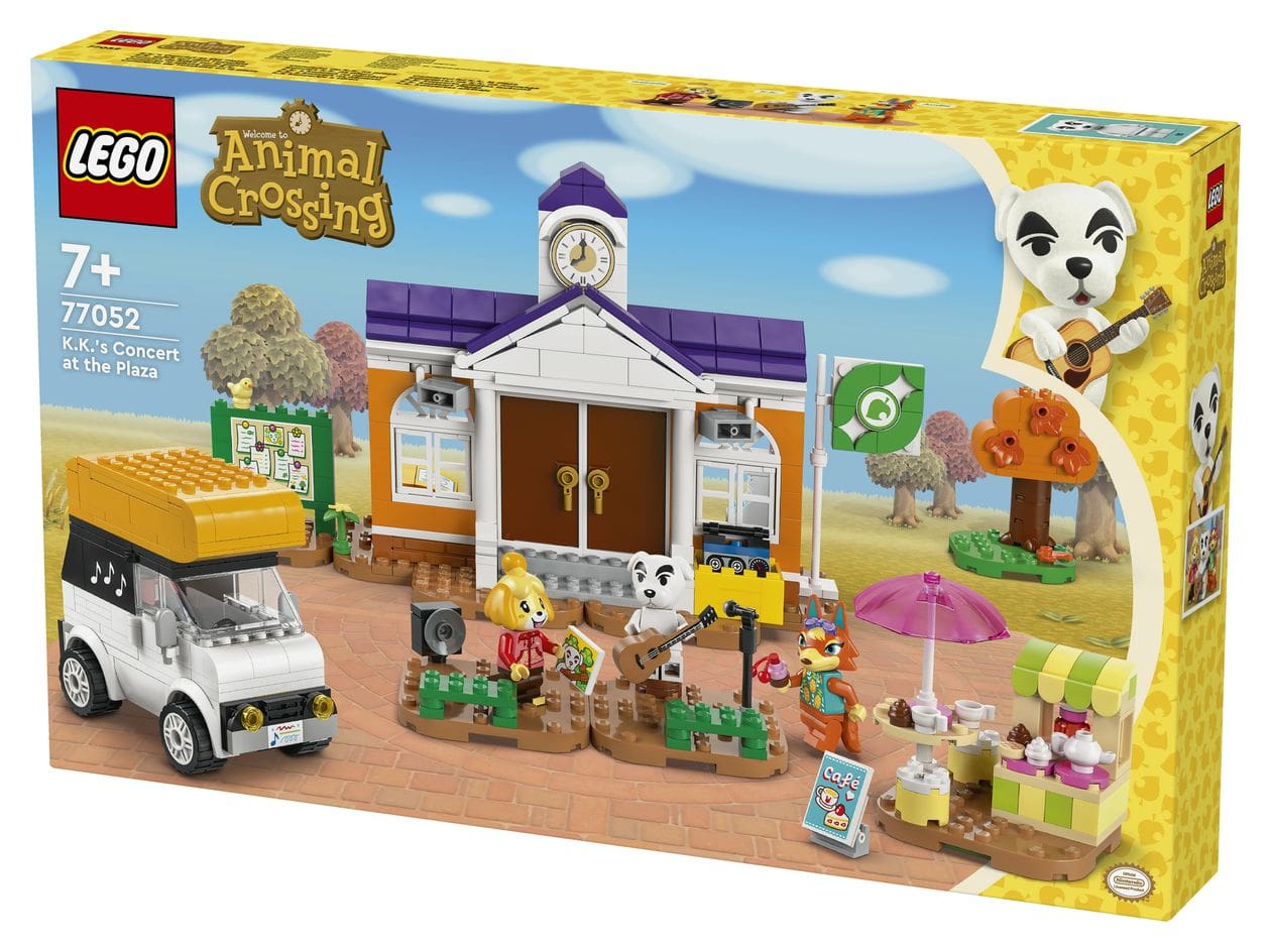 Animal Crossing K.K. spielt auf dem Festplatz Bauset 550 Teile  (Mehrfarbig) 