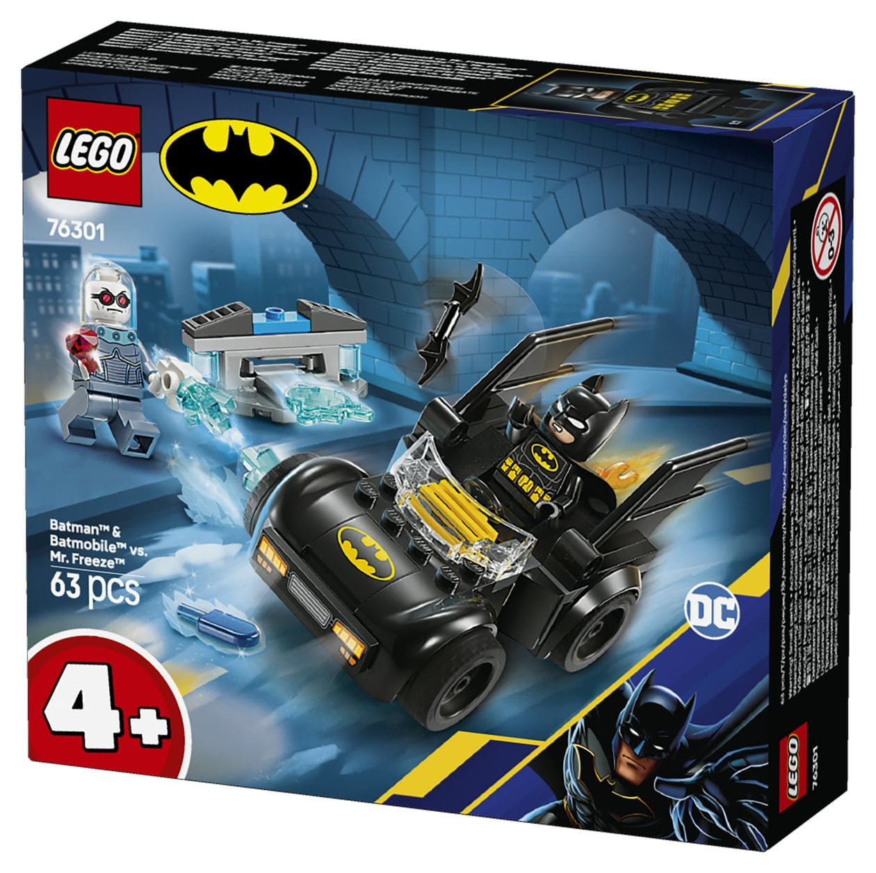 BatmanTM & BatmobilTM vs. Mr. FreezeTM 